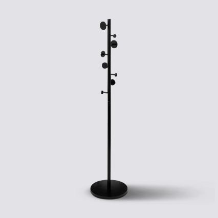 5five - PERY Freestanding Coat Rack 176x37 cm, Black