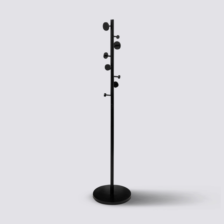5five - PERY Freestanding Coat Rack 176x37 cm, Black