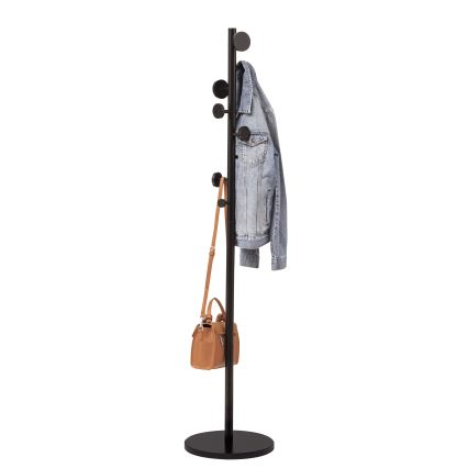 5five - PERY Freestanding Coat Rack 176x37 cm, Black