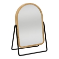5five - SWING Makeup Mirror 20.5 x 17.5 cm, Bamboo