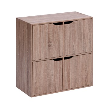 5five - TIDY Chest of Drawers 68x68x32 cm Brown