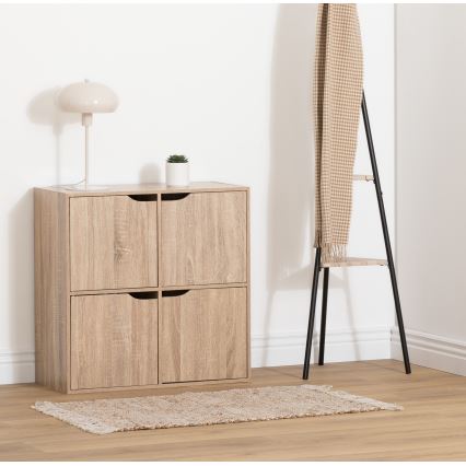 5five - TIDY Chest of Drawers 68x68x32 cm Brown