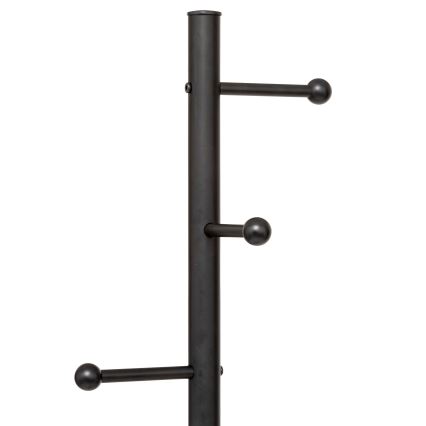 5five - TIGE Freestanding Coat Rack, 173x37 cm, Black