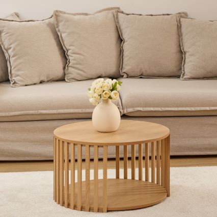 5five - VINKY Coffee Table, Ø 60 cm, Brown