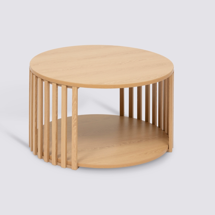 5five - VINKY Coffee Table, Ø 60 cm, Brown