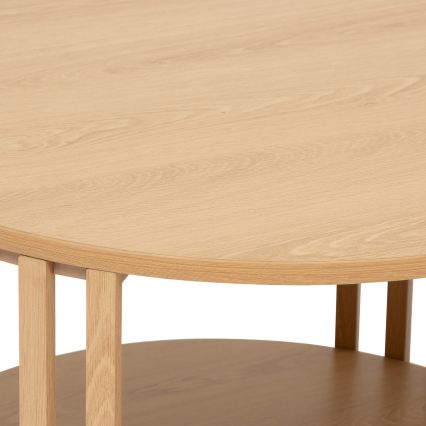 5five - VINKY Coffee Table, Ø 60 cm, Brown