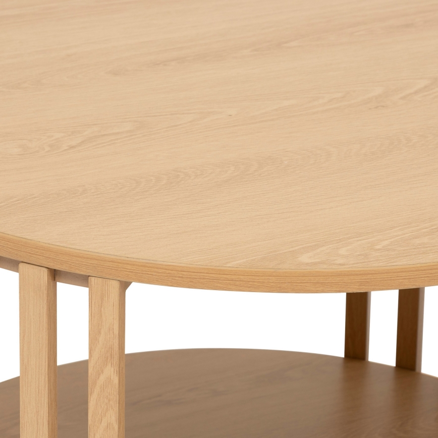 5five - VINKY Coffee Table, Ø 60 cm, Brown
