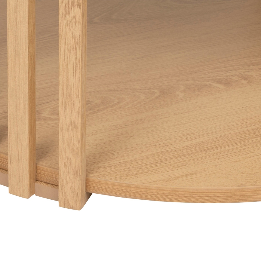 5five - VINKY Coffee Table, Ø 60 cm, Brown