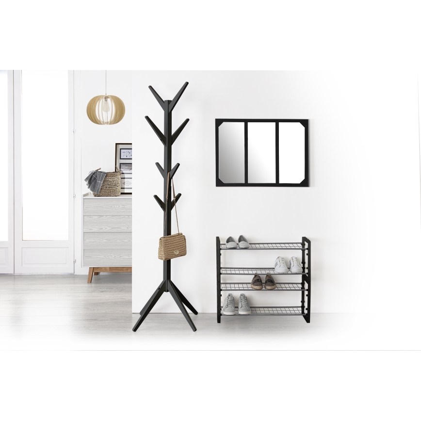 5five - VINS Freestanding Coat Rack 174 x 65 cm, Black