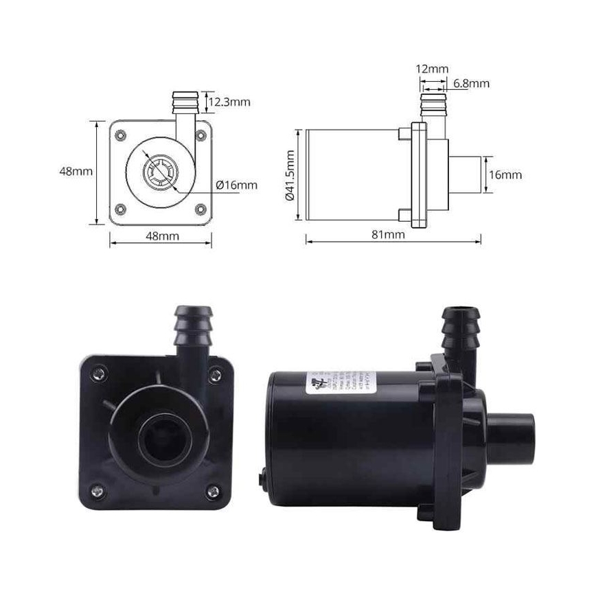 6-12V 700 L/h Pump