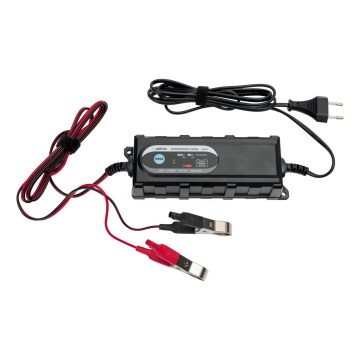 6-stage automotive battery charger, 6/12 V, 3.8 A, IP65