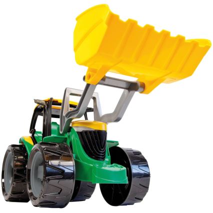 65 cm Tractor with Front Loader, Green/Yellow