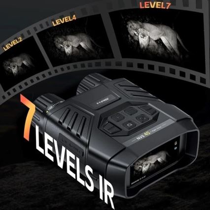 6x25 Night Vision Binoculars with 4000 mAh Battery
