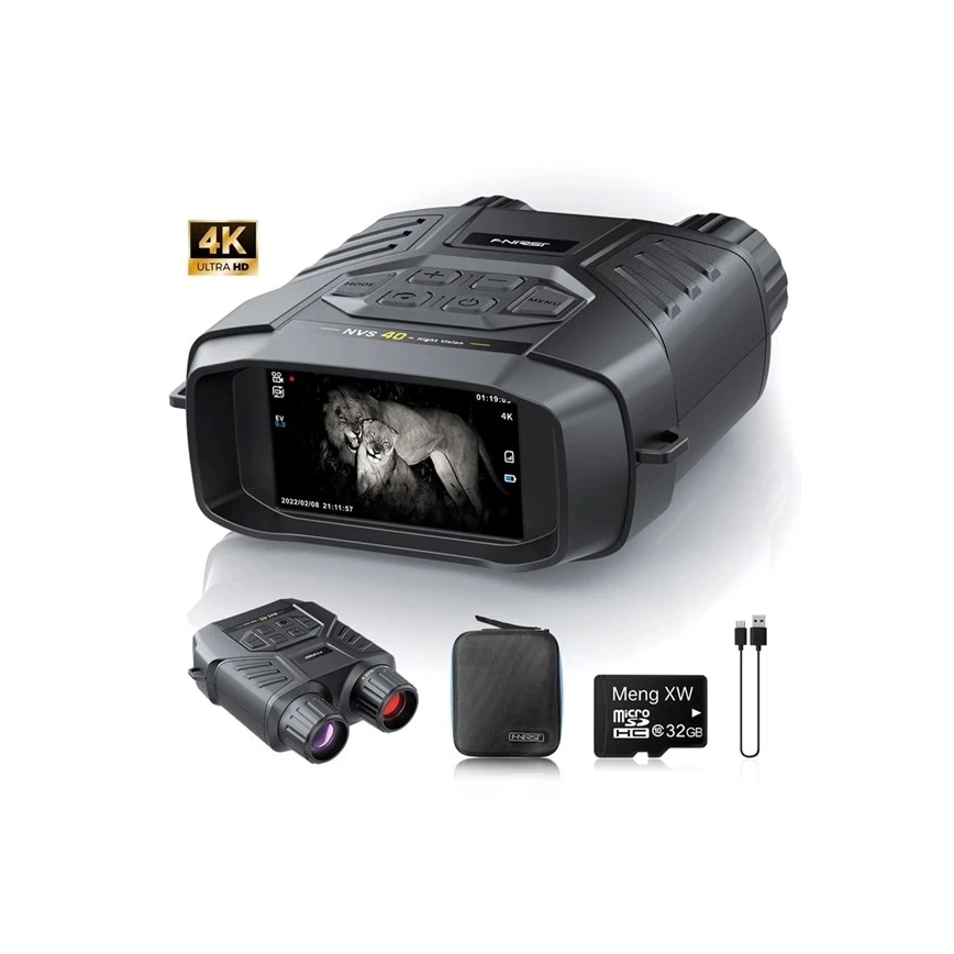 6x25 Night Vision Binoculars with 4000 mAh Battery