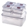 7-piece LOCK Food Storage Container Set – Blue/Clear