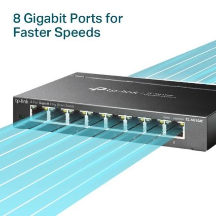 8-port Gigabit Easy Smart Switch