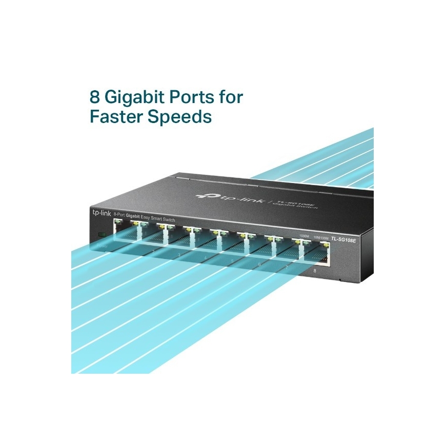 8-port Gigabit Easy Smart Switch