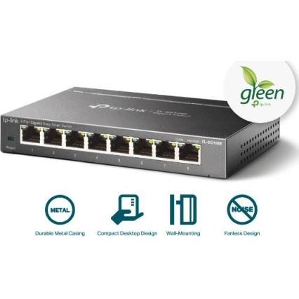 8-port Gigabit Easy Smart Switch