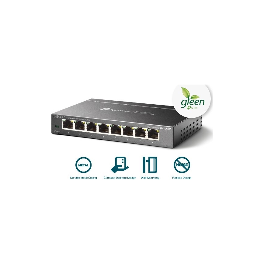 8-port Gigabit Easy Smart Switch