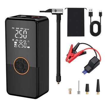 8000 mAh Jump Starter with Air Compressor