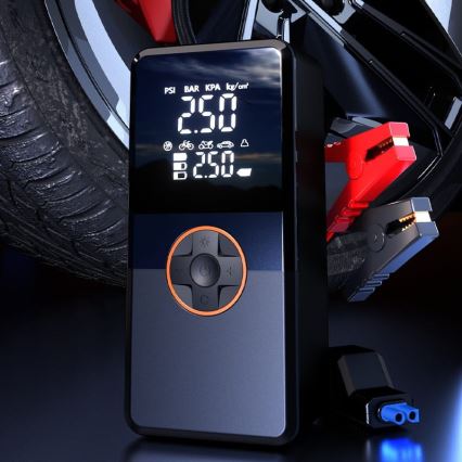 8000 mAh Jump Starter with Air Compressor
