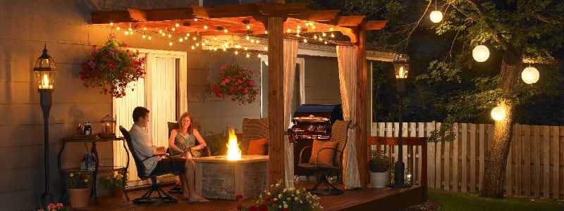 Which lights to use on your terrace?