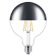 Bulbs with a mirror spherical cap