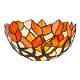 Tiffany stained glass wall lights