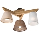 Textile recessed lights