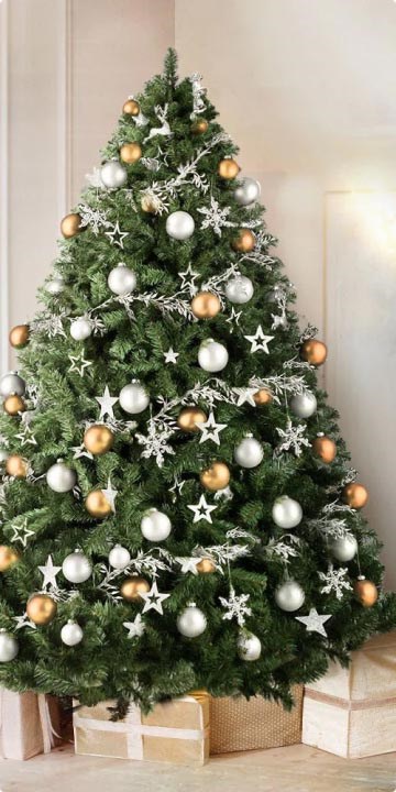 Artificial Christmas trees