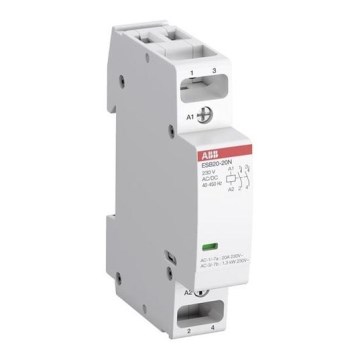 ABB 1SBE121111R0611 - 2-pole installation contactor ESB20-11N-06 230V