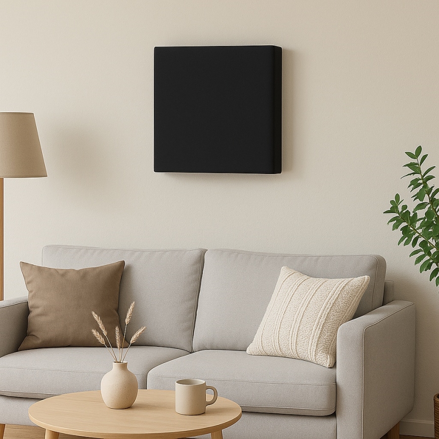 Acoustic panel SILENCE 58x58 cm anthracite