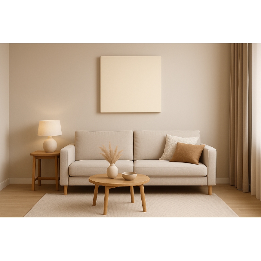 Acoustic panel SILENCE 58x58 cm creamy