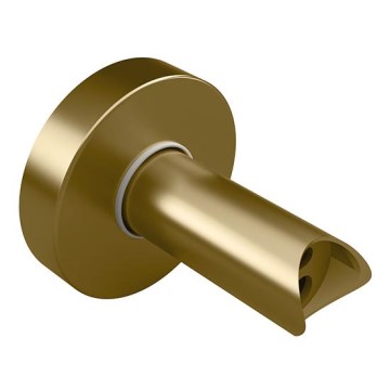 Adapter for concealed wall connection of electric towel warmers 6,4x6,4 cm gold