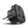 Adapter UK/EU 230V black