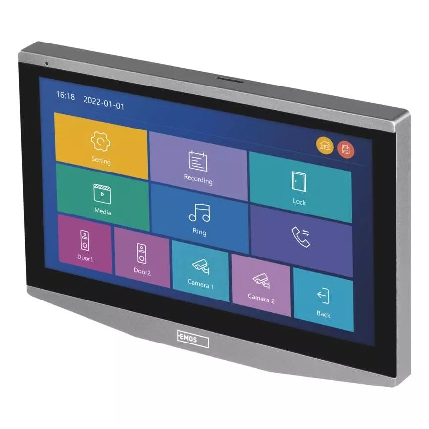 Additional monitor for video doorbell GoSmart 12V Wi-Fi Tuya