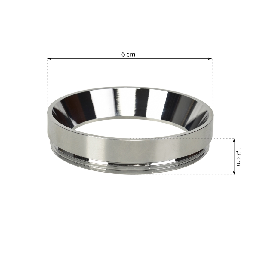 Additional ring RING shiny chrome for light MICA