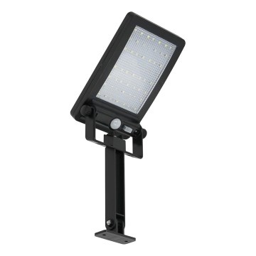 ADIK LED Solar Floodlight with Sensor, 1.2 W, 3.7 V, 1200 mAh, 6500 K, IP44