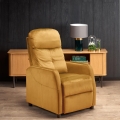 Adjustable armchair FELIPE orange