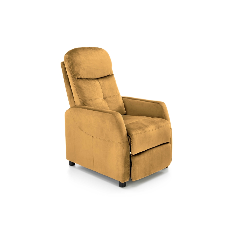Adjustable armchair FELIPE orange