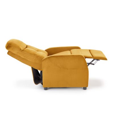 Adjustable armchair FELIPE orange