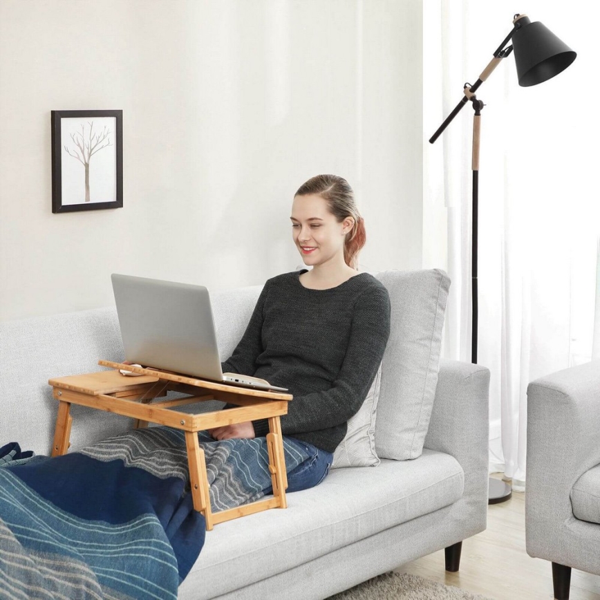 Adjustable Laptop Table for Bed LAT, Brown