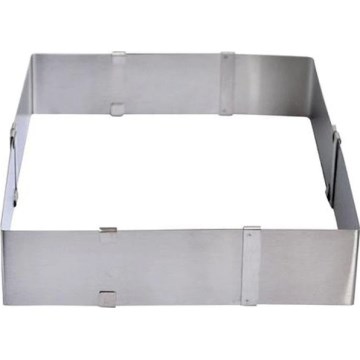 Adjustable TORO Cake Pan 16-28 cm, Stainless Steel
