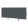 AENO - Smart electric infrared panel with LED display 700W timer/thermostat IP44 Wi-fi grey