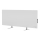 AENO - Smart electric infrared panel with LED display 700W timer/thermostat IP44 Wi-fi white
