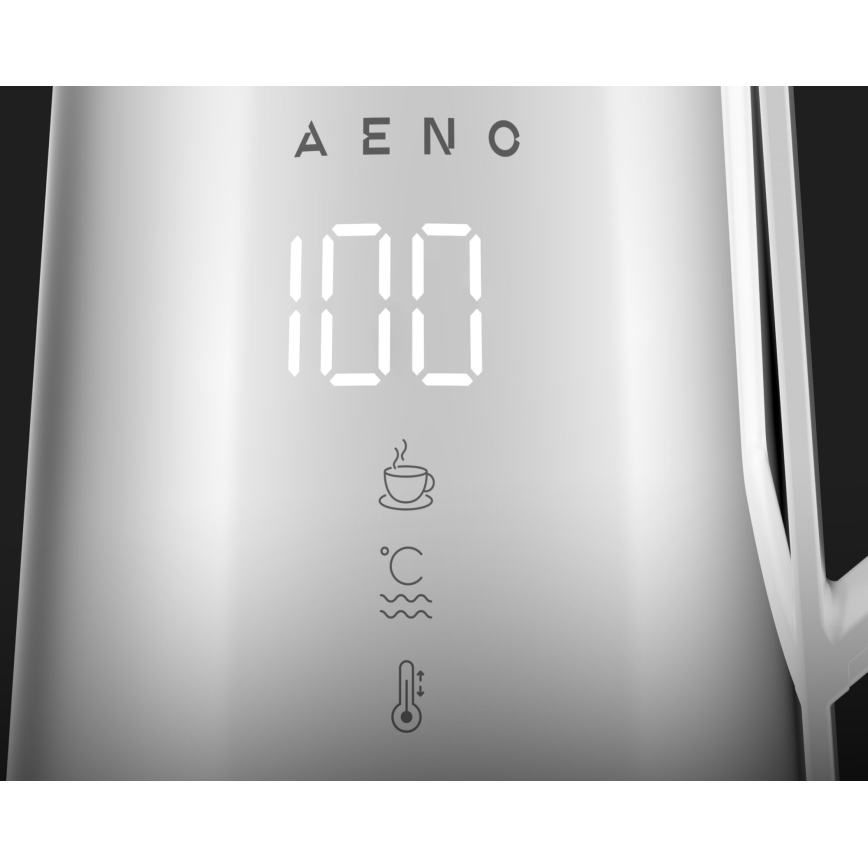 AENO - Smart kettle with LED display 1,7 l 2200W/230V white