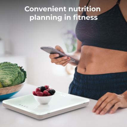 AENO - Smart kitchen scale 3xAAA Bluetooth