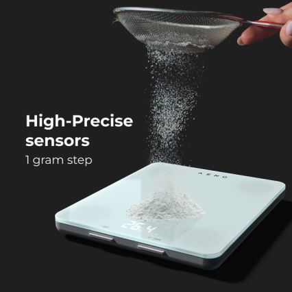 AENO - Smart kitchen scale 3xAAA Bluetooth