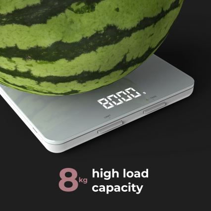 AENO - Smart kitchen scale 3xAAA Bluetooth
