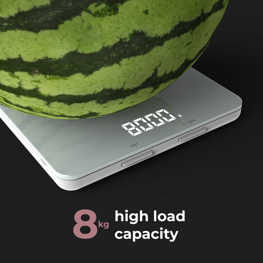 AENO - Smart kitchen scale 3xAAA Bluetooth